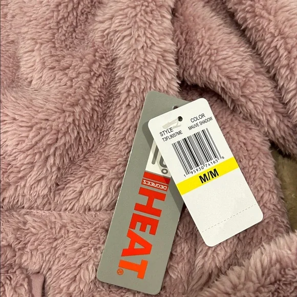 NWT Cozy Pink Fleece Women’s Jacket - Picture 2 of 4